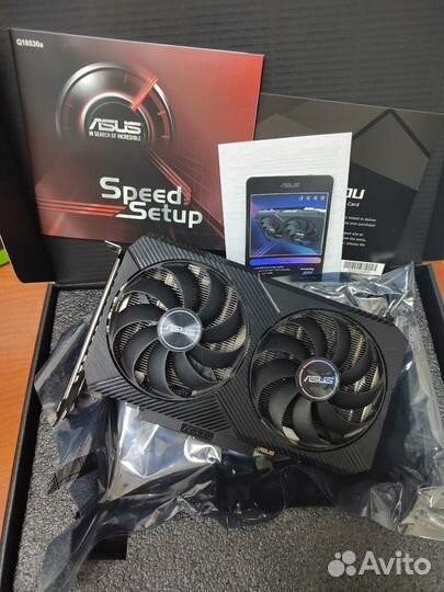 Видеокарта Asus Dual Mini GeForce RTX 3060Ti (6561