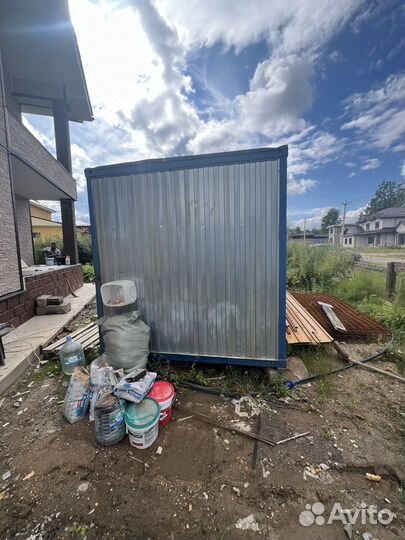 Бытовки металлические бу