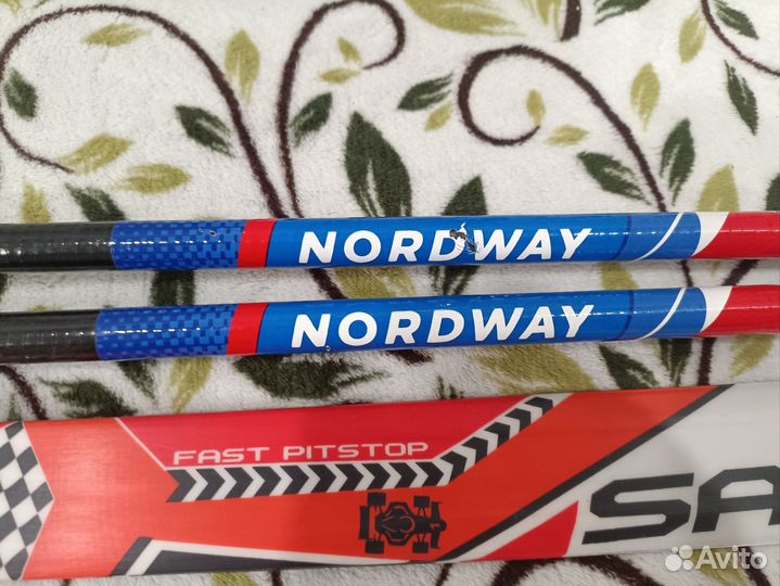 Детские беговые лыжи 110 с лыжными ботинками 31