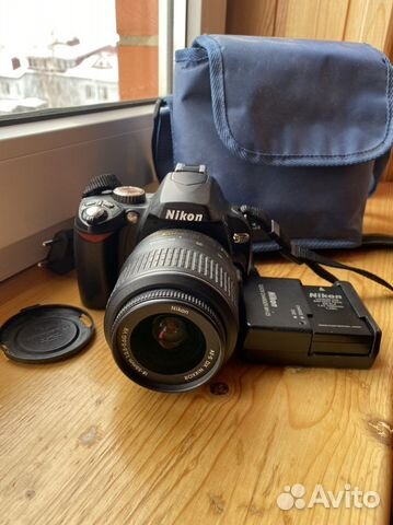 Зеркальный фотоаппарат nikon D60