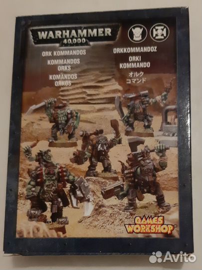 Warhammer 40k, редкие миниатюры, Орки