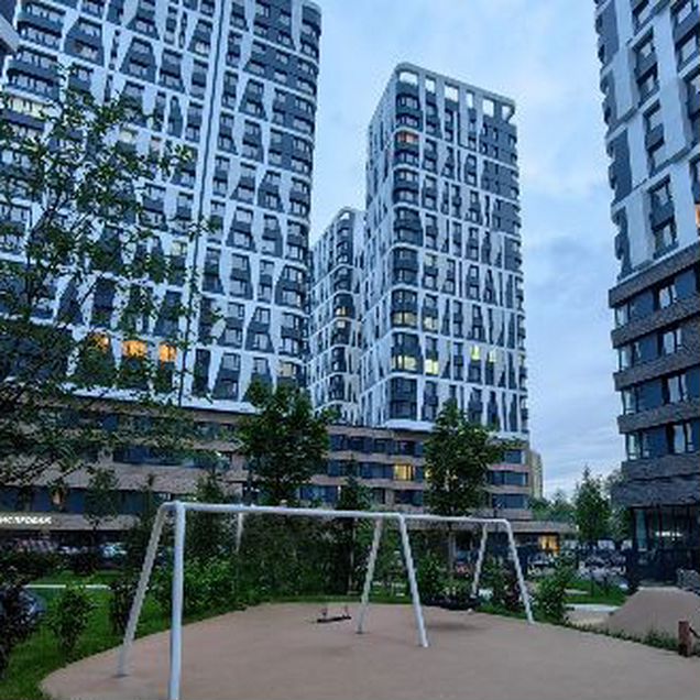 2-к. квартира, 70,4 м², 2/22 эт.