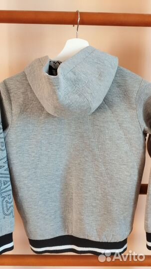 Бомбер и толстовка пакетом размер 134