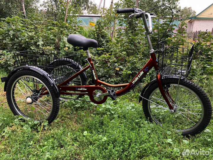 Вместительный Трицикл Трайк Байк для взрослых