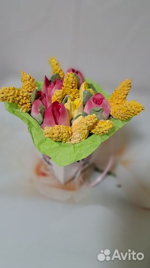 Букет из зефира