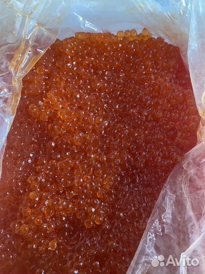 Икра красная кета, горбуша