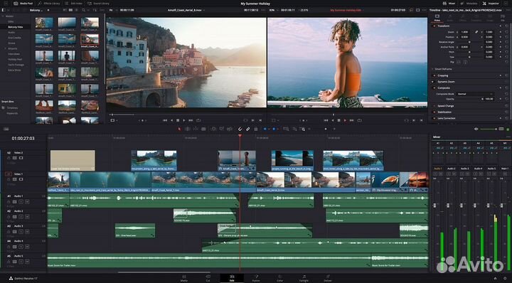 DaVinchi Resolve Studio 18.6.2 Бессрочно