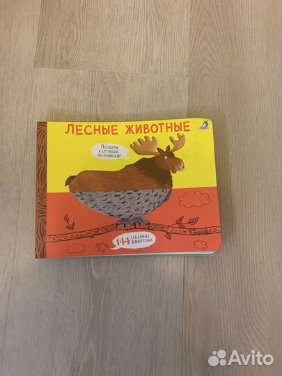 Книга для детей Лесные животные