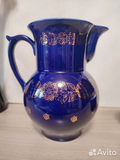 Ваза цветное стекло СССР и др