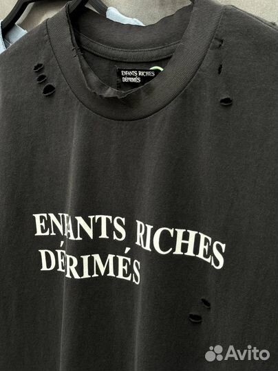 Футболка Enfants Riches Deprimes рваная оверсайз