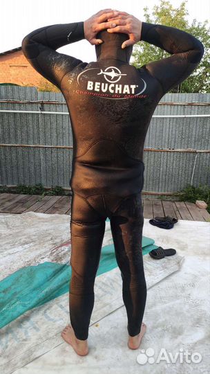 Гидрокостюм мокрый,Beuhat,Marlin Prestige.7мм.XL
