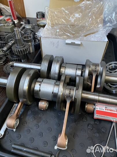 Коленвал снегоход Yamaha Viking 540