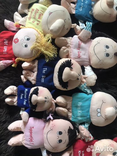 Мягкие игрушки куклы