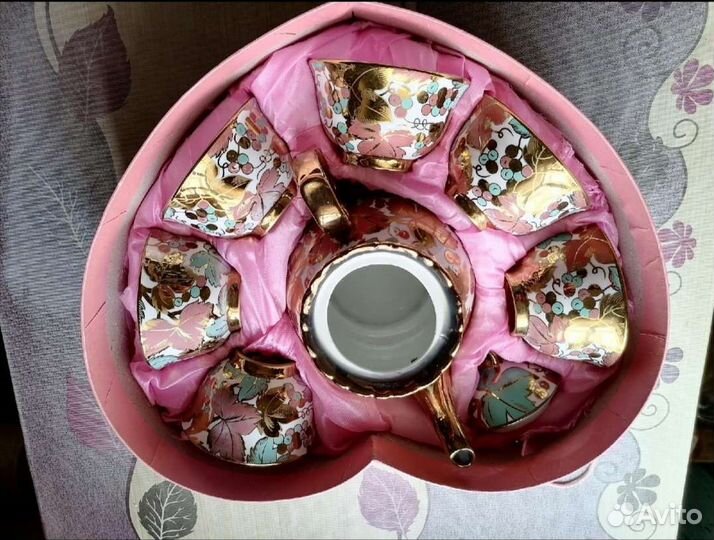 Кофейный сервиз новый