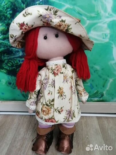 Интерьерная кукла ручной работы