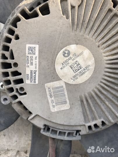 Вентилятор бмв Гран Туризмо 535d