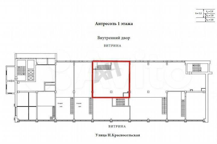 Аренда кафе, ресторана, общепита 556.1 м2 м