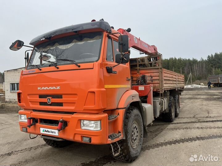 КАМАЗ 659100 с КМУ, 2020