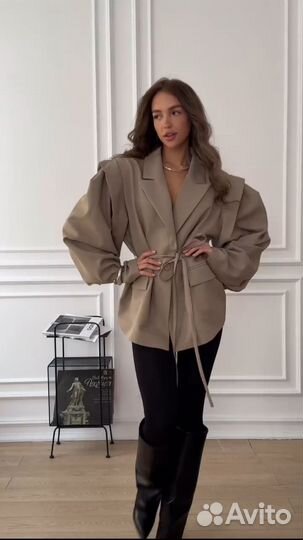 Пиджак женский оверсайз