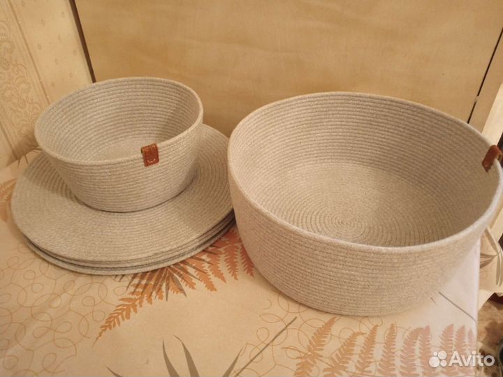 Корзинки и салфетки