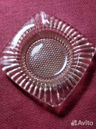 Пепельница (желтое стекло) возврат в СССР