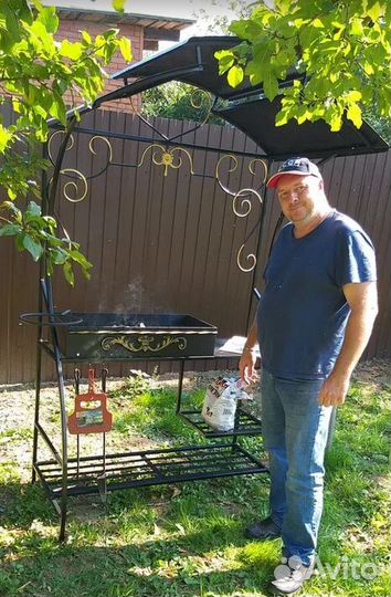Мангал беседка