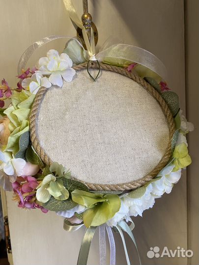 Венок декоративный весенний