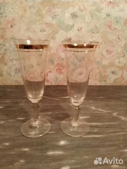 Винтажные фужеры
