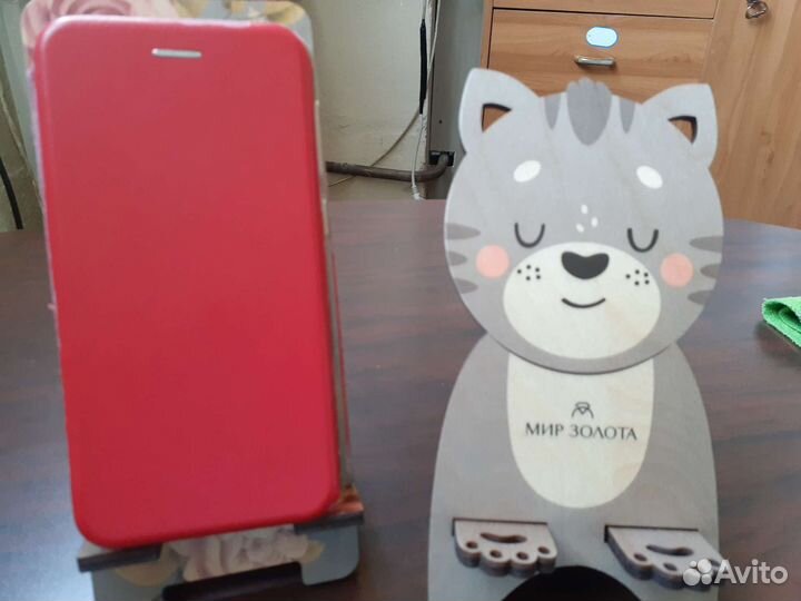 Подставка для телефона, зеркало