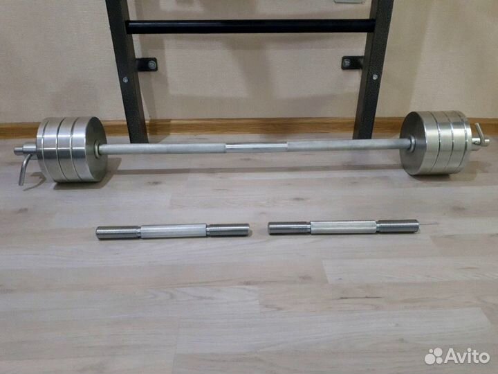 Штанга 40 кг + гантели