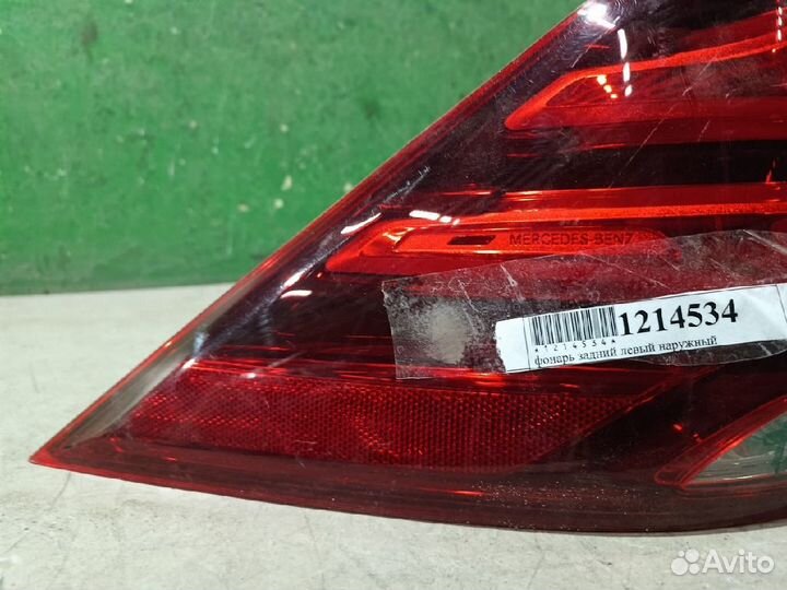 1214534 mercedes GLE фонарь задний левый наружный 2017