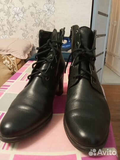 Ботильоны натуральная кожа