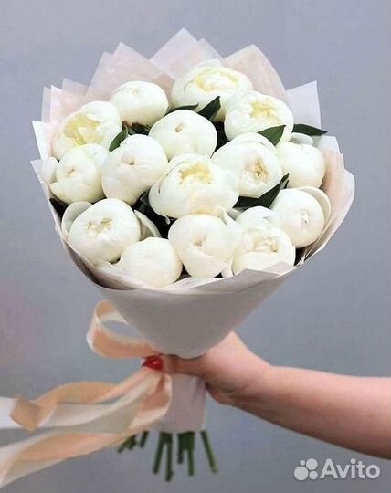 Пионы Букет пионов Доставка цветов