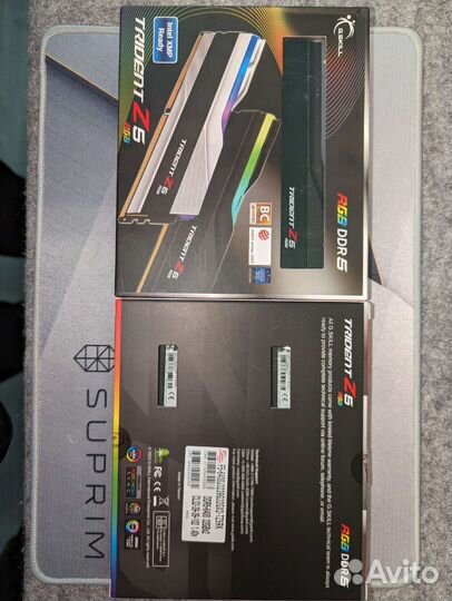 DDR5 64Gb 6400Mhz G.Skill Trident Z5 RGB CL32 V1.4