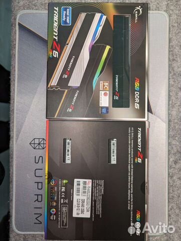 DDR5 64Gb 6400Mhz G.Skill Trident Z5 RGB CL32 V1.4