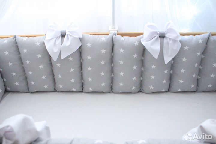 Пухлые бортики заборчики для новорожденного