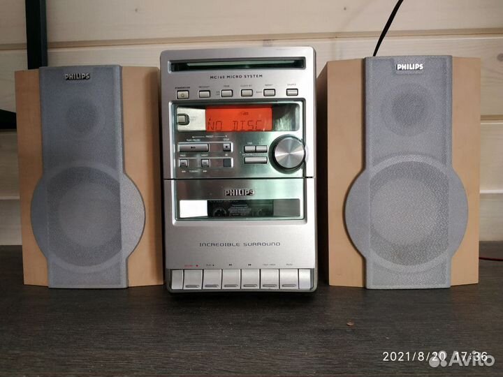 Музыкальный центр Philips MC160/21m бу