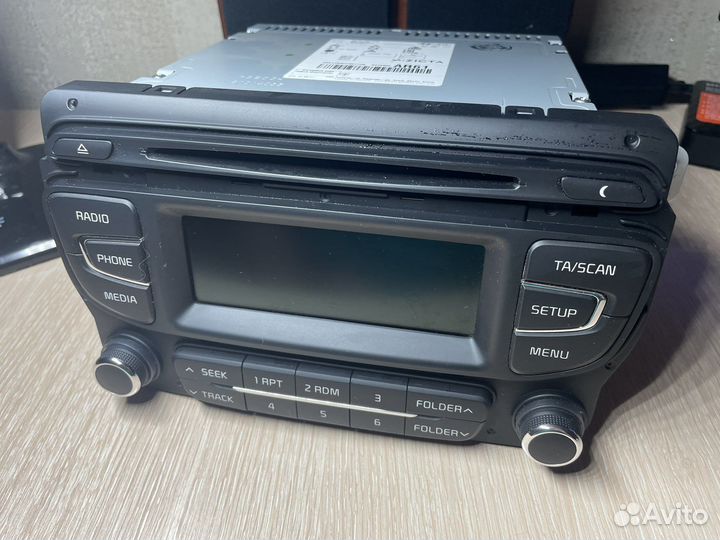Штатная магнитола Kia Ceed jd