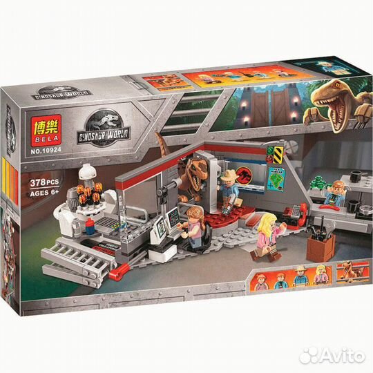 Конструктор Dinosaur World Охота на Рапторов