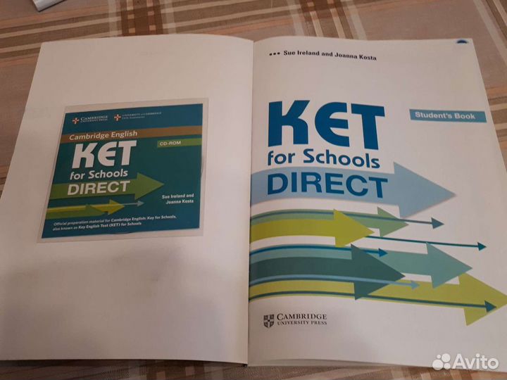 Учебник по английскому Ket for Shools Direсt