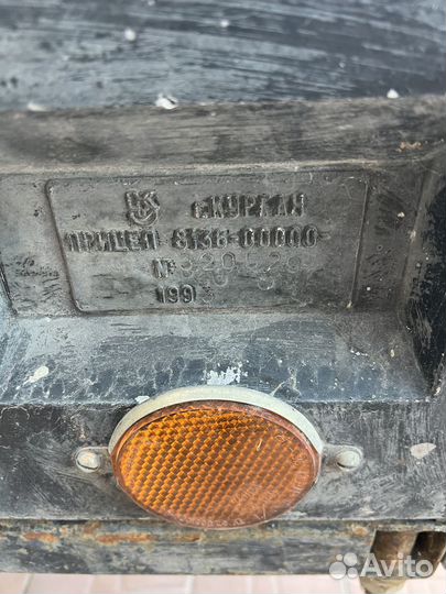 Прицеп тентованный МЗСА В 3518-1.13, 1993