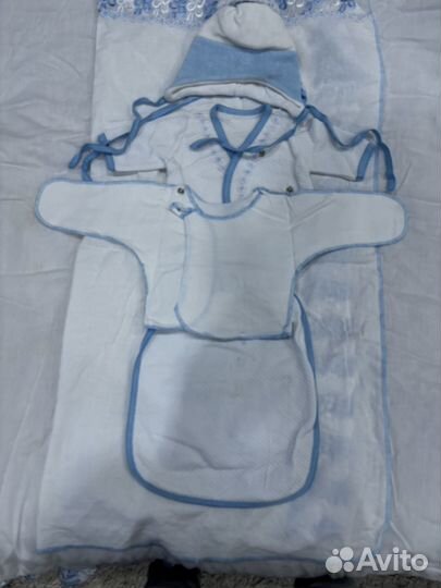 Конверт одеяло на выписку зимний