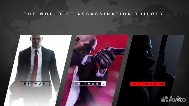 Hitman 1,2,3 World of Assassination PS4/PS5