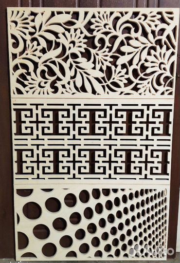 Решётки, перегородки, ширмы