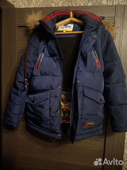 Куртка kiko зимняя б/у на мальч разм 134