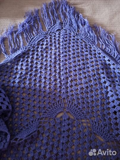 Шаль вязаная