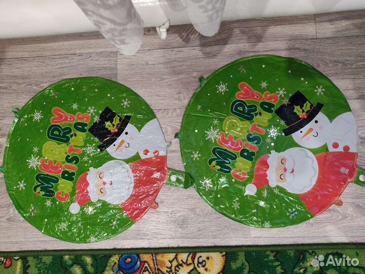 Шары новогодние из фольги