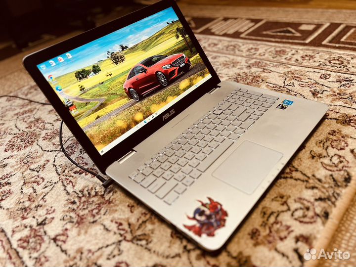 Игровой Ноутбук Asus i7-4710HQ/8гб/GTX860m