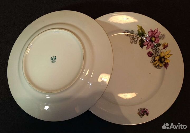 Набор тарелок под второе, старая Чехословакия