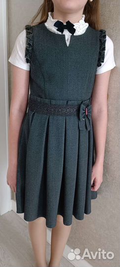 Школьная форма серая